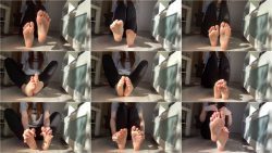 2022-03-05 - Close-up wriggle my soles look delicious here, don t they.ScrinList