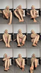 2024-12-13 - Lotioning my feet and legs to have them extra smooth Damn, I look sexy no matter what .ScrinList