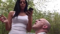 Christina - Uses and Ignores a Human Ashtray 00002